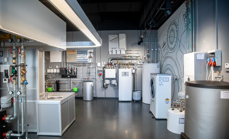 Nowa sala do szkoleń z zakresu pomp ciepła w Centrum Junkers-Bosch